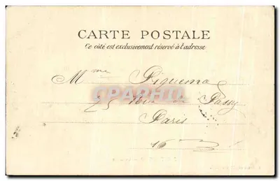 Saint-Cloud — A Estação — A. Brossard, editor, Paris — Verso