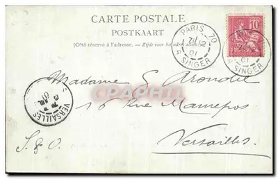 Anvers — Widok Placu Grande i Bas-Escaut — H. Ed. A. nr 16 — Rewers