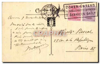 Anvers - Brabo — Plac Rynku Kwiatowego — wydawca Biblioteki Pociągów S.A. — Rewers