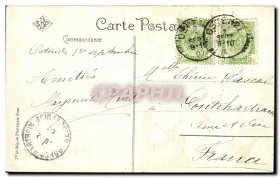 Ostenda - łodzie rybackie — SBC, nr 8 — Rewers