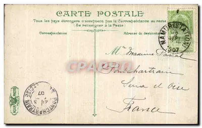 Namur — Most na Prawym Brzegu — 1904 — wydawca nieznany — Rewers