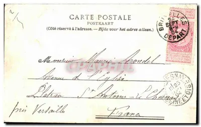 Brukselka — Hotel de Ville. Piękne wnętrze i zewnętrze — Dobrze się czuje. Thondel — Rewers