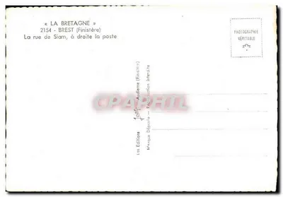 Brest — Rue de Siam — Wydawca Jean — Rewers
