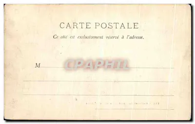 Arredores de Brest — Capela Santa Ana — A. Waron, editor G. Fauve, Brest, n°551 — Verso