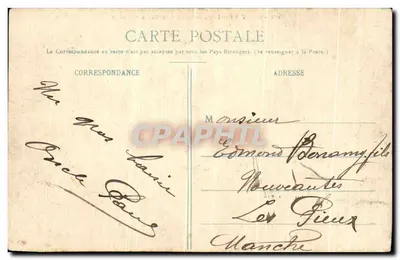 BREST - Invoer van de haven - La Porte Tourville - G. B. — Achterkant