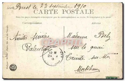 Brest — Ker Stears — Wydawca 'ROSE' n°12 — Rewers