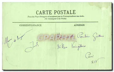 Brest - Port de Guerre et la Ville - LL' — Verso