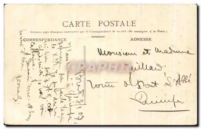 BREST — Les Rampes widziane z Cours — wydawca nieznany, nr 351 — Rewers
