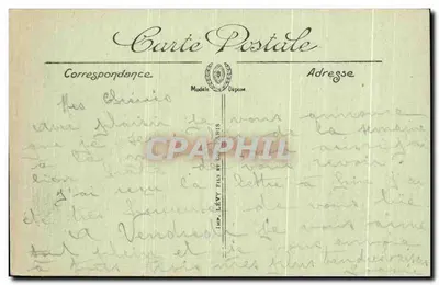 Brest — Ulica Mairie — LL. — Imp. Lévy Fils et Cie, Paryż — Rewers