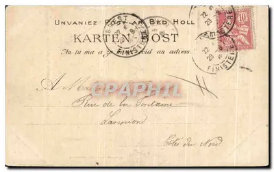 Brest — brama zamku — 382 — wydawca nieznany — Rewers