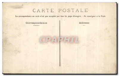 BREST - Square of the Gates — view with tramway and pedestrians — R. Boelle, photo-publisher, Brest — Back