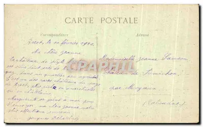 Zamek Kersteurs — Front północny — Brest — Rewers