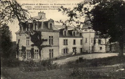 Castelos e Mansões da Bretanha — Coetmen-Trojoa (Finistère) — Coll. E.H.