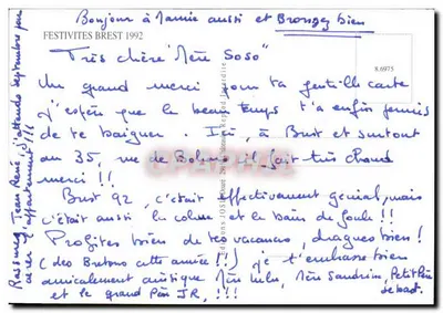 Brest 1992 — Dziedzictwo morskie — wydawnictwo JOSLIP — Rewers
