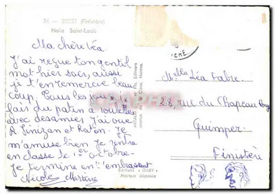 Halle Saint-Louis — Brest (Finistère) — Wydawnictwo GABY — Rewers