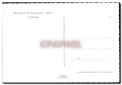 Wnętrze kaplicy — Instytucja NMP Kerbonne — Brest — Rewers