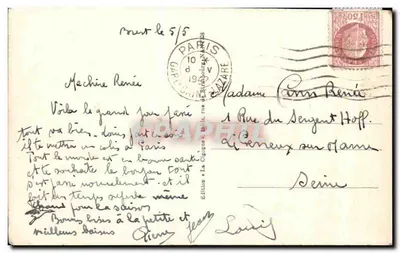Brest — Akademia Morska, fasada głównego budynku — Éditions Graphphil, nr 2418 — Rewers