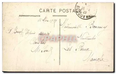 BREST - L'Avant-Port et le Château — F.T. BREST, nr 147 — Rewers