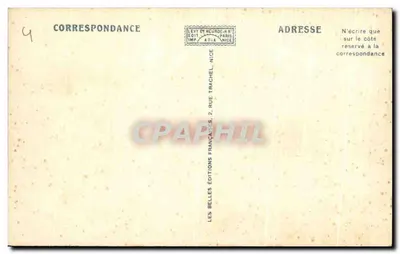 Clermont-Ferrand et la Chaîne des Dômes — vue panoramique avec les sommets et l'observatoire du Puy de Dôme — éditeur LL — Verso