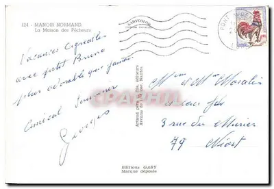 Casa Normanda — A Casa dos Pescadores — Éditions Gaby — Verso
