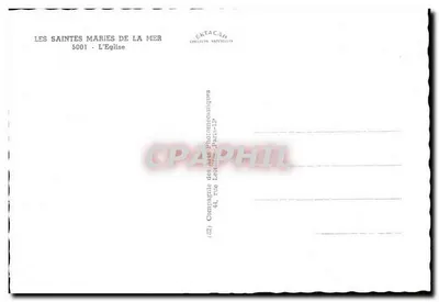 Les Saintes-Maries-de-la-Mer — La Chiesa — Ektacap — Verso
