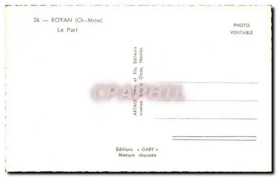 Royan (Charente-Maritime) — Port — Wydawnictwo Gaby — Rewers