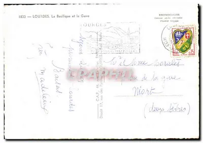LOURDES — 라 바실리크와 라 게브 — 브로모컬러 — 뒷면