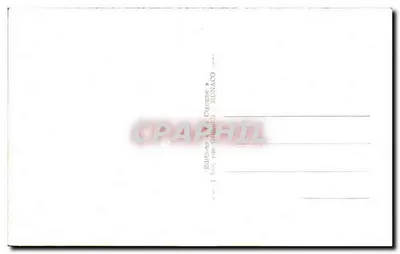Monte-Carlo la Nuit — Les Jardins et le Casino illuminés — Editions C. Cigogna, Monaco — Verso