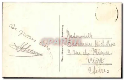 Trouville-Reine des Plages — Wileje na Roches Noires — C.A.P. Strasbourg — Rewers