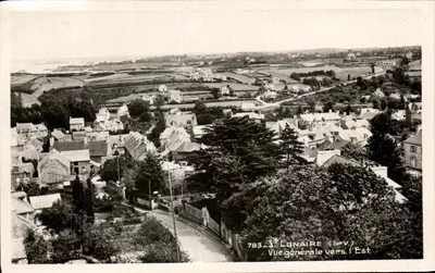 Saint-Lunaire (Loire-Atlantique) — Vista geral para o Leste — Edição Lamandé