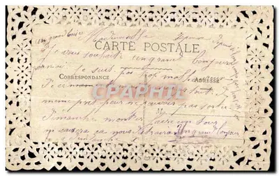 Ricordo di buona amicizia — cartolina decorata con fiori e timbro — editore sconosciuto — Verso