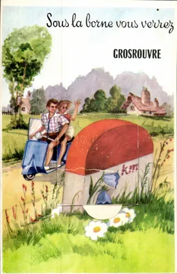 Grosrouvre — Sob a borne você verá — Estel-Paris