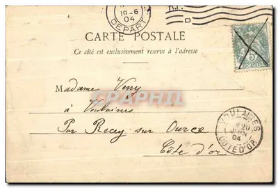 Paris — Avenida dos Campos Elísios — Arco do Triunfo — editor Gahuelle, n°126 — Verso