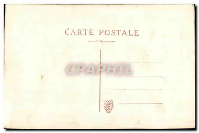 Flores bordados — Feliz Año — Tarjeta postal — Reverso