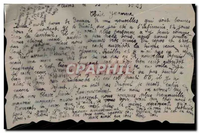 Souvenir de Grèves — carte ornée de violettes et d'un oiseau — éditeur non visible — Achterkant
