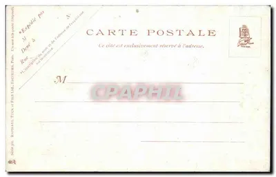 Widok nocny — wydawca Raphael Tuck & Sons, seria 265 — Rewers