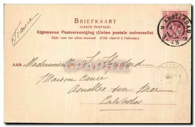 Vijverberg en Voorhout — 's-Gravenhage — Dr. Trenkler Co., Leipzig, n° 12322 — Verso