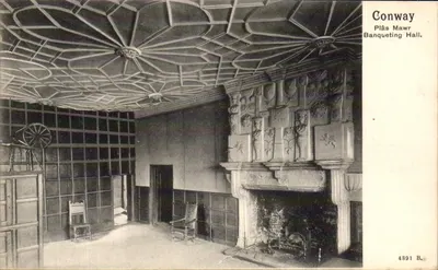 Conway — Plâs Mawr Hall de Banquete — Percock Brand