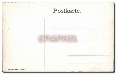 Osterseen (Starnbergersee) — widok jeziora z zasnieżonymi górami — Phot. Lor. Fränzli, München, seria "12 dni w Monachium" — Rewers