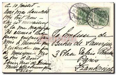 Schwarzwald-Hotel Bärenstein, Baden — 820 m ji. M. — Właściciel: Chr. Wenk — Rewers