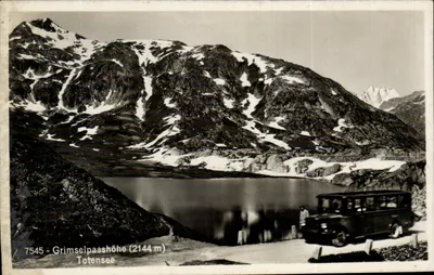 Grimsepasshöhe (2144 m) — Totensee — Société Graphique Neuchâtel, n° 7545