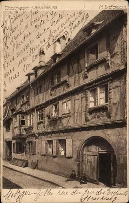 Wissembourg-Weissenburg — rua dos Crianças — M. Dietenbeck