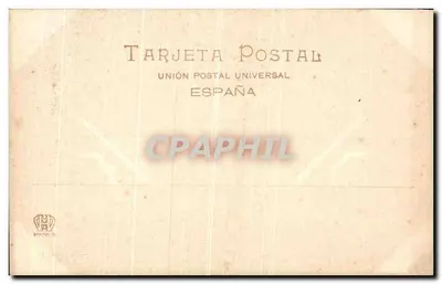 Fuenterrabía — na końcu XVIII wieku — Hauser y Menet, Madrid — Rewers