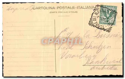 Certosa di Pavia — Tylna część kościoła — G. Madíano e Co. Mediolan, nr 0743 — Rewers
