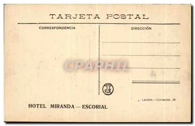 Momia de Carlos V — Escorial — V. Palmaroli, n° 28 — Verso