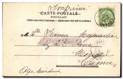 Liège — Katedra św. Jakuba — wydawca Machotte, nr 51 — Rewers