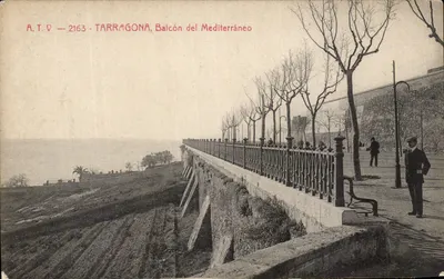 Tarragona, Balcón del Mediterráneo — visão da promenade — A.T.V. n°2163