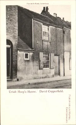 Casa de Uriah Heep — David Copperfield — Hotel Fleur-de-lis, Canterbury