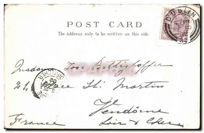Monument voor Albert — Belfast — Hotel Crawfords — n°6505 — Achterkant
