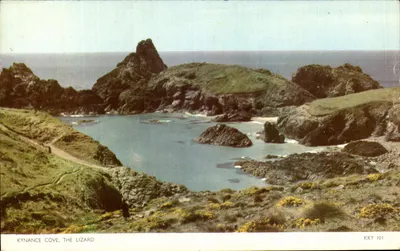 Kynance Cove, The Lizard — widok panoramiczny — Cotman-Color, n° KKY 101